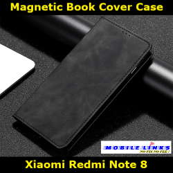 Magnetic Book Case Cover Leather Wallet For Xiaomi Redmi Note 8 M1908C3JH Slim Fit Look